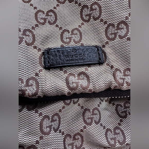 Gucci Monogram Canvas Backpack - Picture 12 of 13